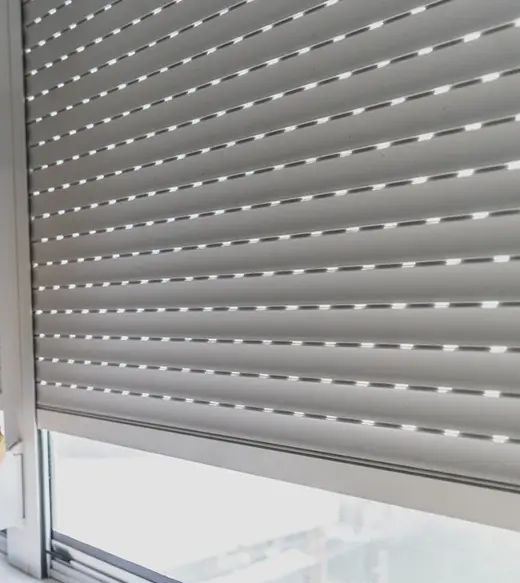 Műanyag redőny vakolható tokkal (Fehér, Fehér)