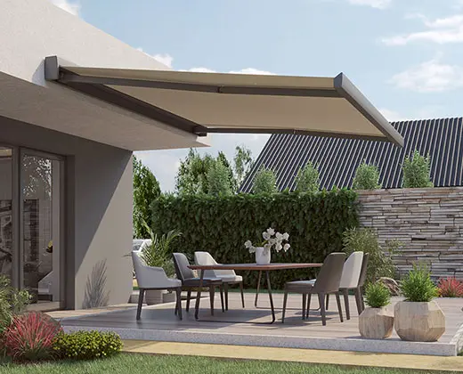 Tokozott napellenző, Epica (Fehér, 250*210 cm.)